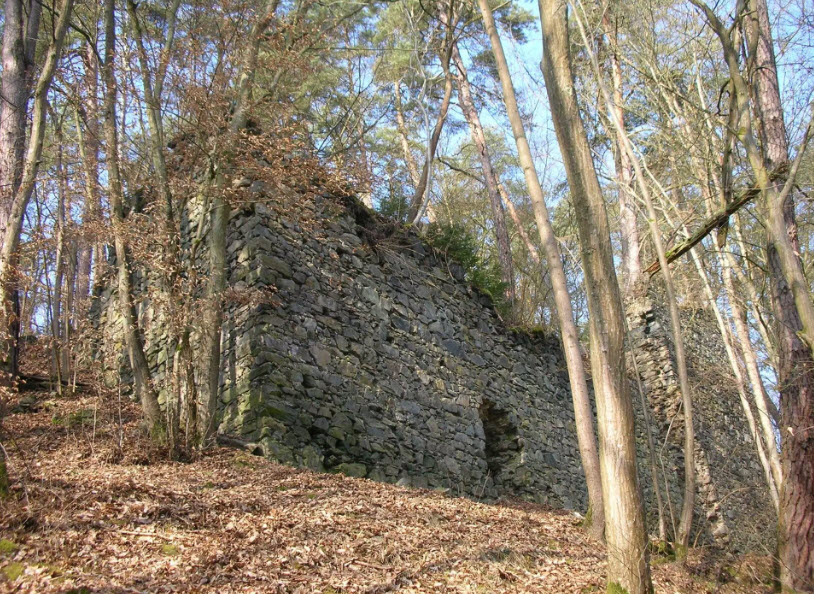 zřícenina Hrádek Kozí Hřbet, Czech Republic (Czechia)